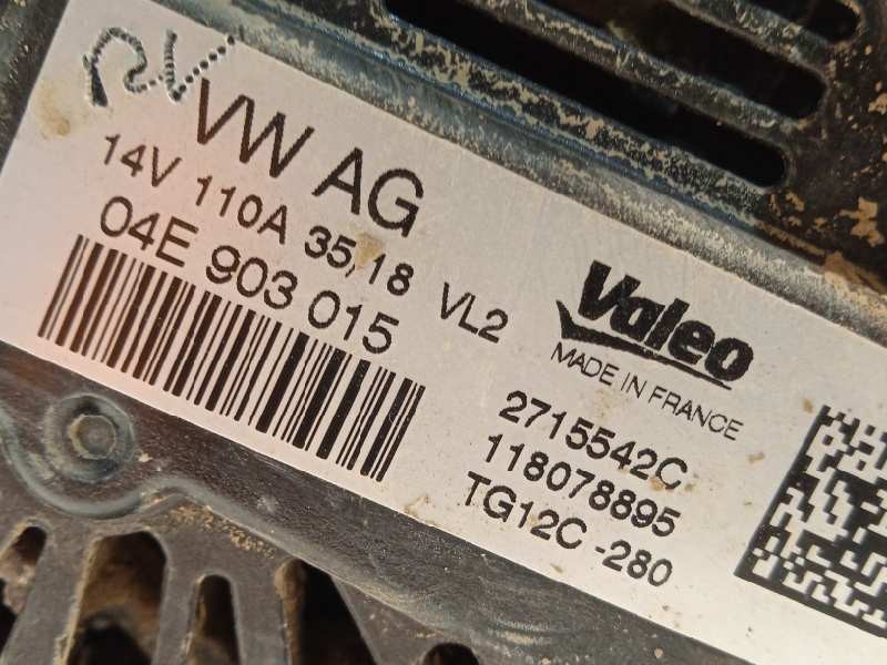 Recambio de alternador para seat ibiza (kj1) reference referencia OEM IAM 04E903015 2715542C TG12C280