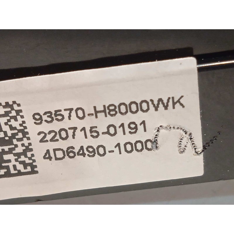 Recambio de mando elevalunas delantero izquierdo para kia rio (yb) 1.0 tgdi cat referencia OEM IAM 93570H8000WK  