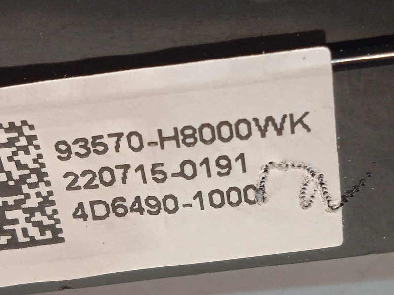 Recambio de mando elevalunas delantero izquierdo para kia rio (yb) 1.0 tgdi cat referencia OEM IAM 93570H8000WK  