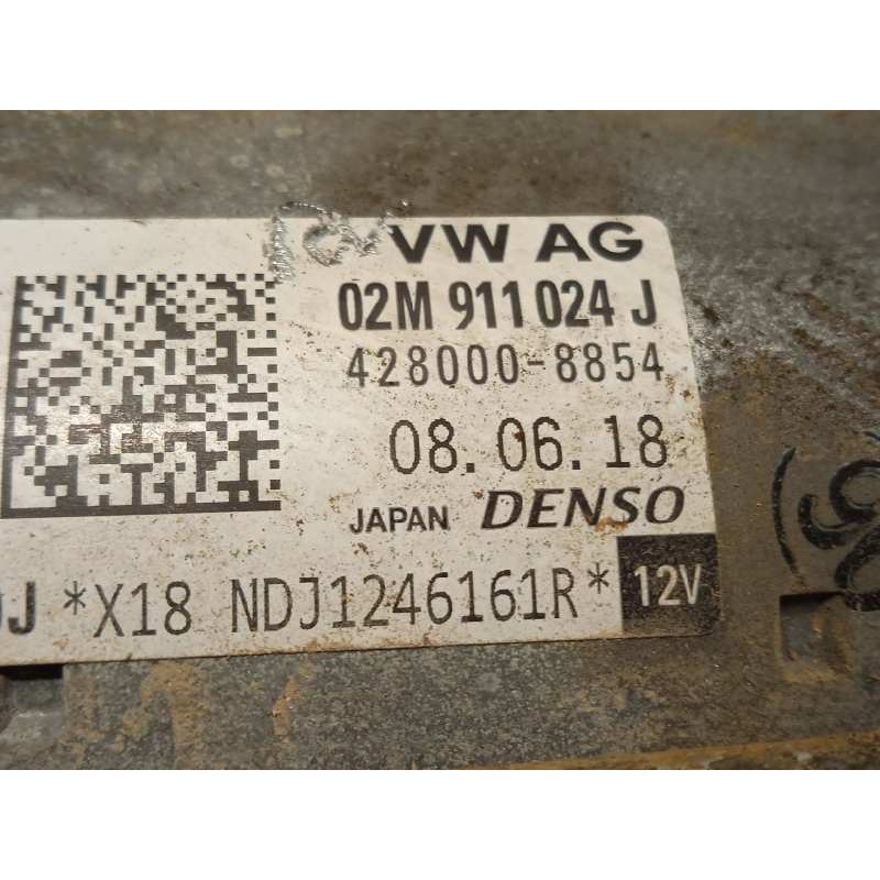Recambio de motor arranque para seat ibiza (kj1) reference referencia OEM IAM 02M911024J  4280008854
