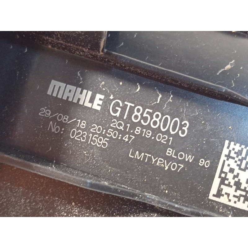 Recambio de motor calefaccion para seat ibiza (kj1) reference referencia OEM IAM 2Q1819021  GT858003