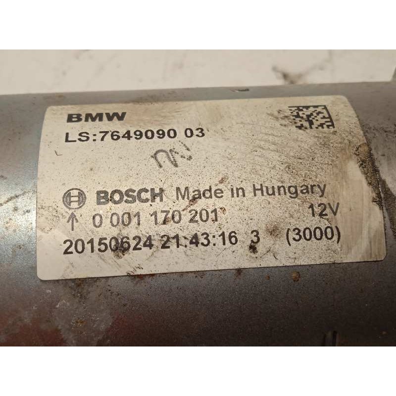 Recambio de motor arranque para mini mini 5-trg. (f55) cooper referencia OEM IAM 7649090 12417649090 0001170201