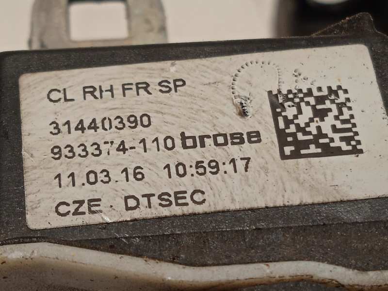 Recambio de cerradura puerta delantera derecha para volvo v40 momentum referencia OEM IAM 31440390  