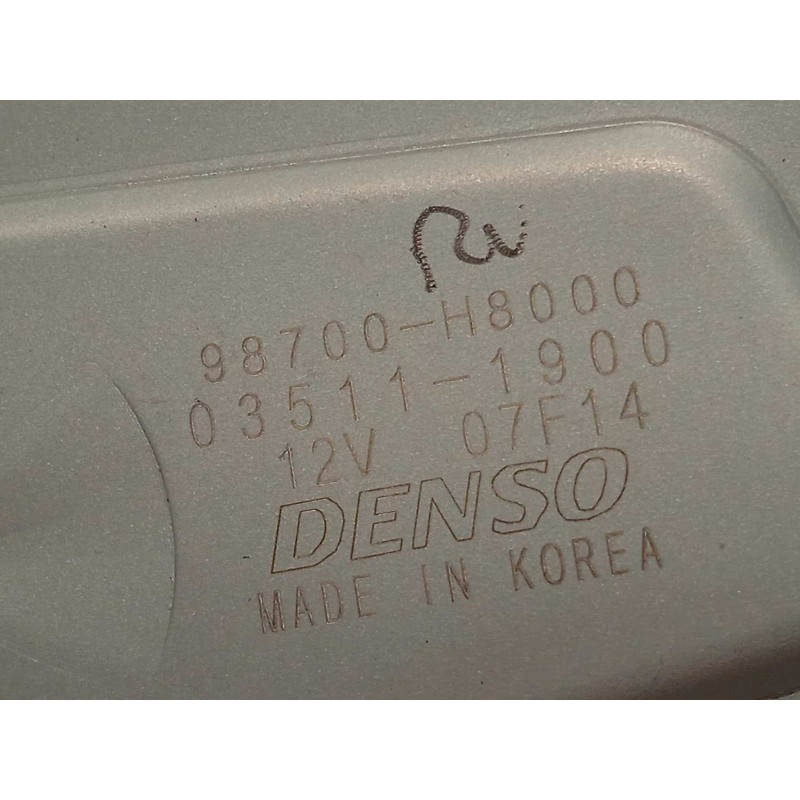 Recambio de motor limpia trasero para kia rio (yb) 1.0 tgdi cat referencia OEM IAM 98700H8000  035111900