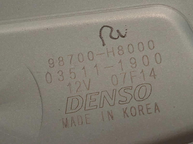 Recambio de motor limpia trasero para kia rio (yb) 1.0 tgdi cat referencia OEM IAM 98700H8000  035111900