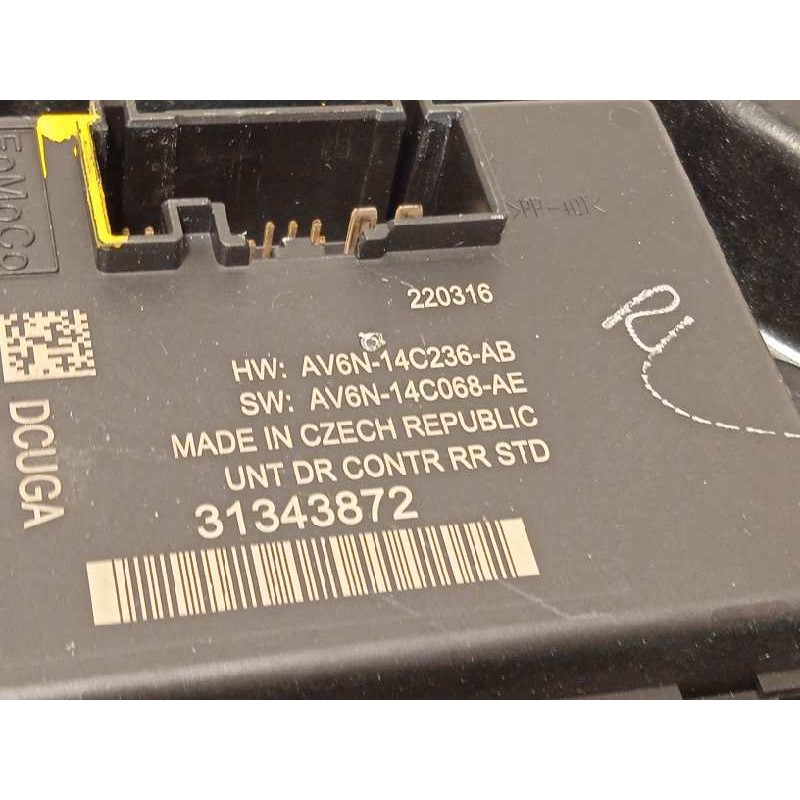 Recambio de elevalunas trasero derecho para volvo v40 momentum referencia OEM IAM 31276218  31378401