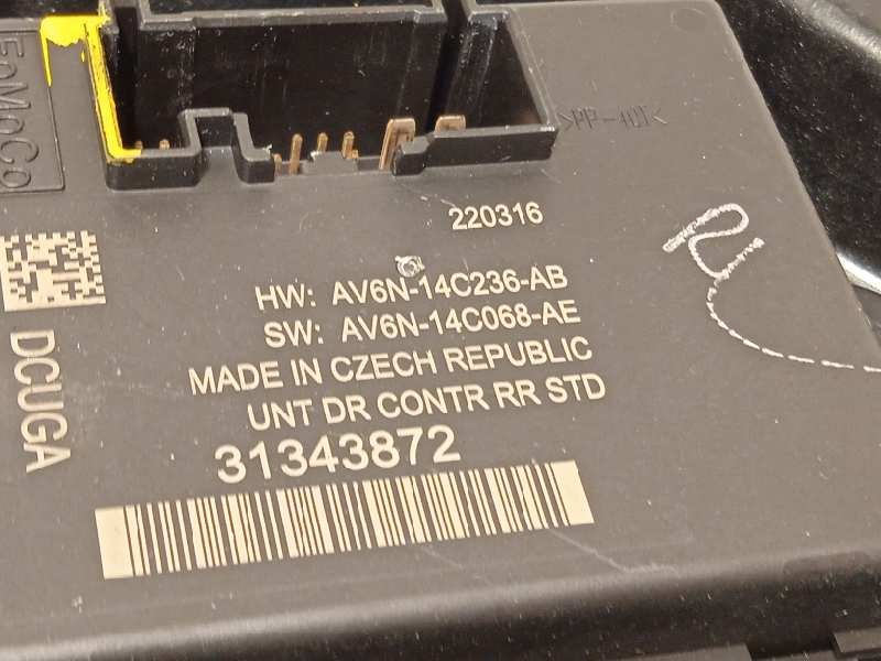 Recambio de elevalunas trasero derecho para volvo v40 momentum referencia OEM IAM 31276218  31378401