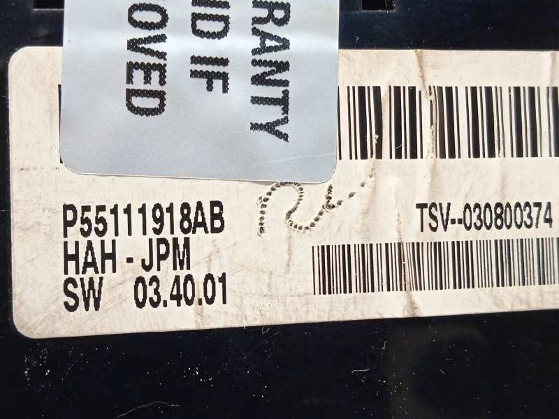 Recambio de mando climatizador para chrysler grand voyager 2.8 crd cat referencia OEM IAM P55111918AB  