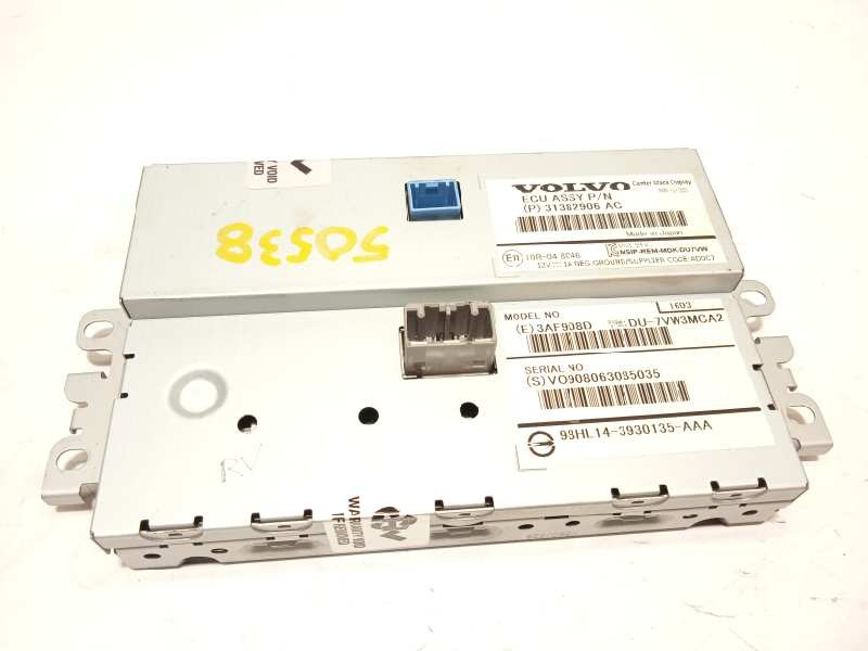 Recambio de pantalla multifuncion para volvo v40 momentum referencia OEM IAM 31382906  