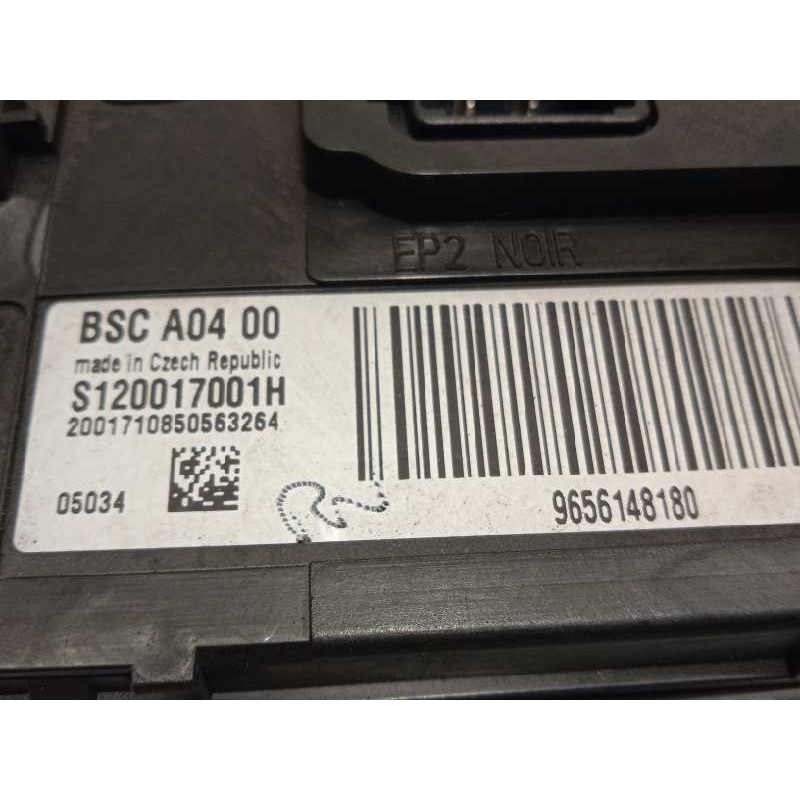 Recambio de caja reles / fusibles para peugeot 407 sw st confort referencia OEM IAM 9656148180  