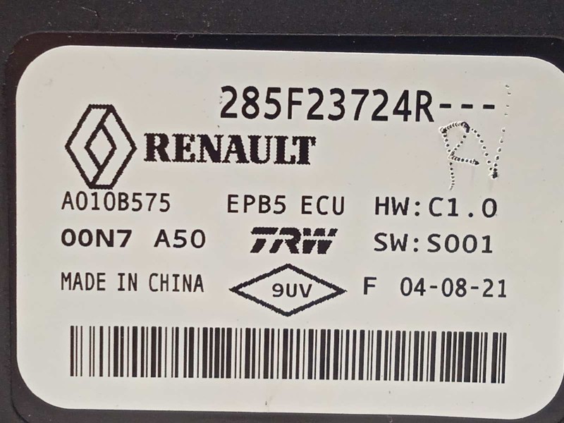 Recambio de modulo electronico para renault arkana 1.3 referencia OEM IAM 285F23724R  