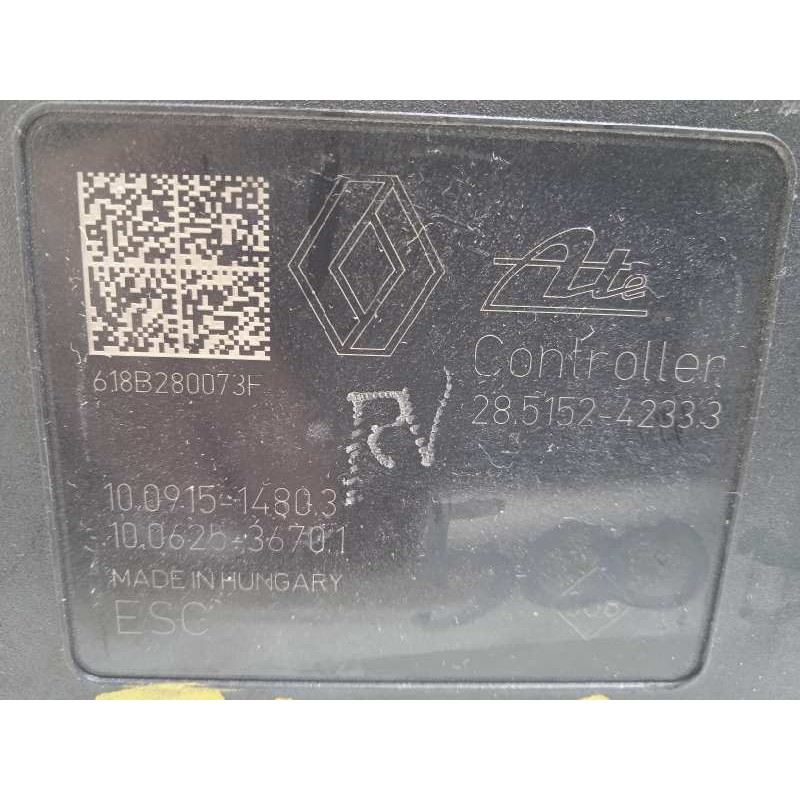 Recambio de abs para renault megane iv berlina 5p limited referencia OEM IAM 476607355R 28515242333 10022010264