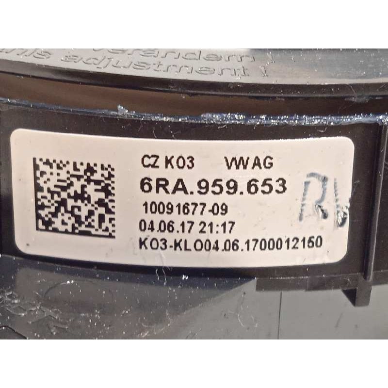 Recambio de anillo airbag para seat ibiza (kj1) style referencia OEM IAM 6RA959653  