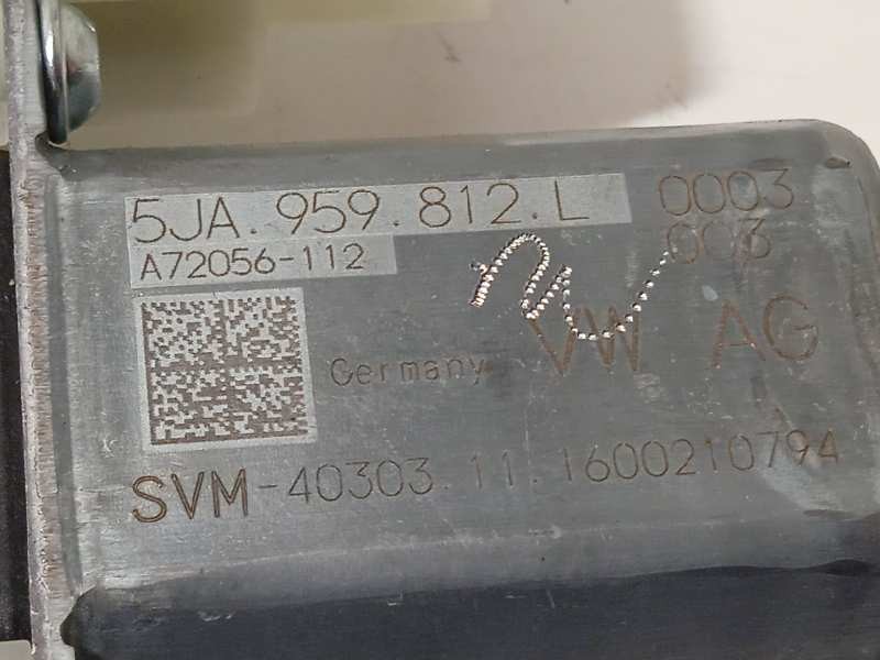 Recambio de elevalunas trasero derecho para skoda rapid 1.2 tsi referencia OEM IAM 5JA959812L  