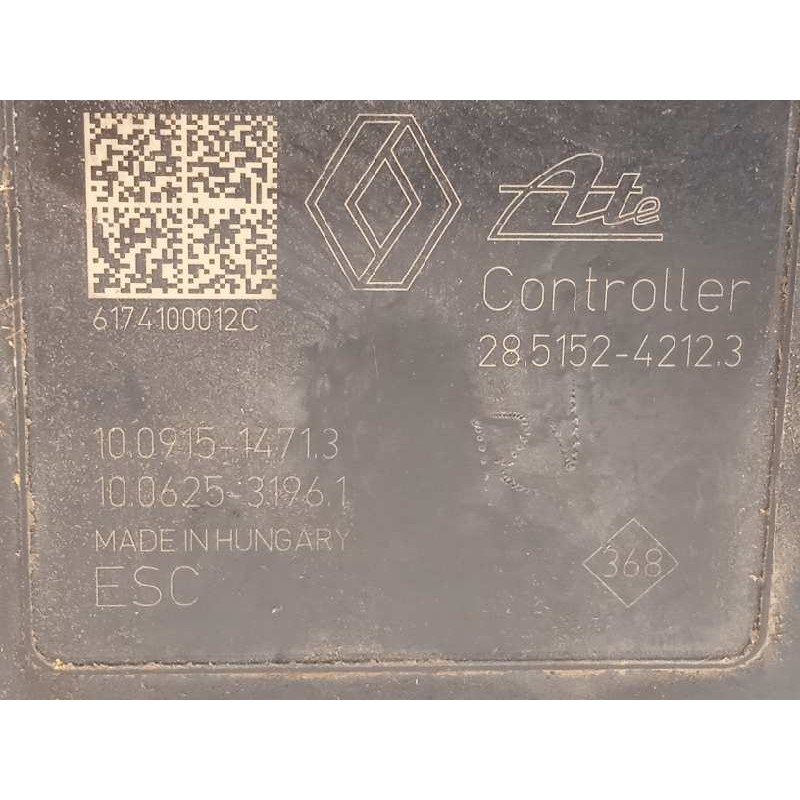 Recambio de abs para dacia lodgy stepway referencia OEM IAM 476600078R 28515242123 10022006554