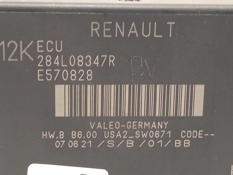 Recambio de modulo electronico para renault arkana 1.3 referencia OEM IAM 284L08347R  