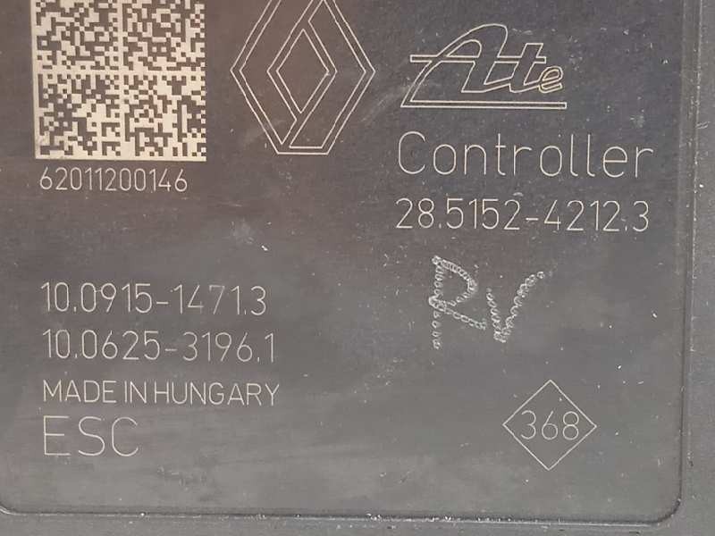 Recambio de abs para dacia dokker stepway referencia OEM IAM 476600078R 28515242123 10022006554