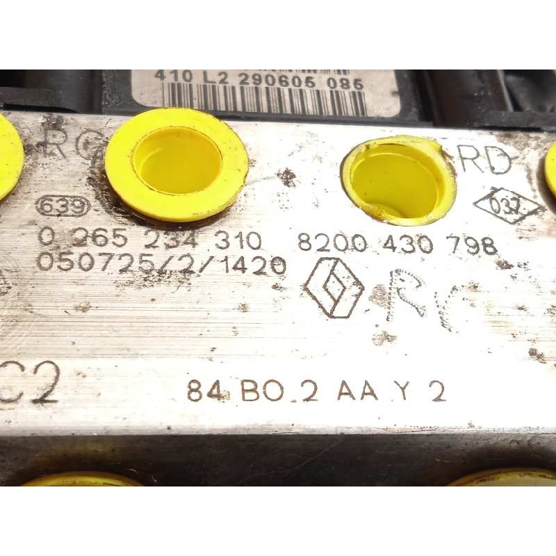 Recambio de abs para renault scenic ii luxe dynamique referencia OEM IAM 8200430798 0265950300 0265234310