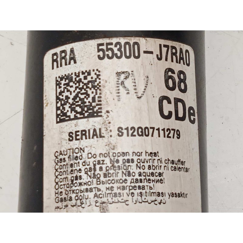 Recambio de amortiguador trasero derecho para kia xceed 1.0 tgdi cat referencia OEM IAM 55300J7RA0  