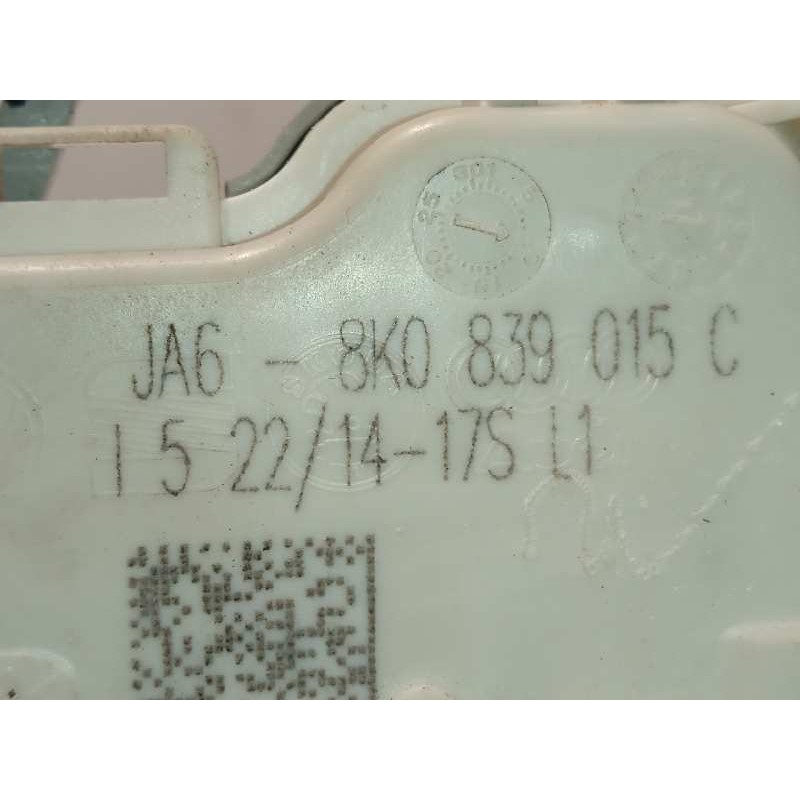 Recambio de cerradura puerta trasera izquierda para porsche panamera gts referencia OEM IAM 8K0839015C  