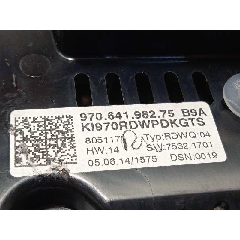 Recambio de cuadro instrumentos para porsche panamera gts referencia OEM IAM 97064198275  97064198275B9A