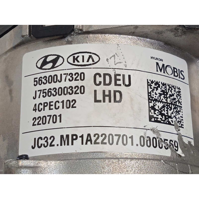 Recambio de columna direccion para kia xceed 1.0 tgdi cat referencia OEM IAM 56300J7320  