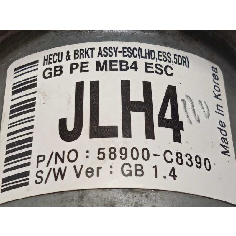 Recambio de abs para hyundai i20 tecno referencia OEM IAM 58920C8390 58900C8390 C858924650