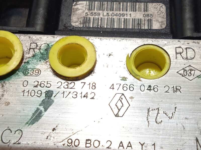 Recambio de abs para dacia sandero stepway referencia OEM IAM 476604621R 0265801018 0265232718