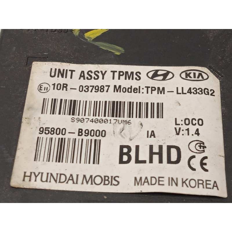 Recambio de modulo electronico para hyundai i10 basis referencia OEM IAM 95800B9000  