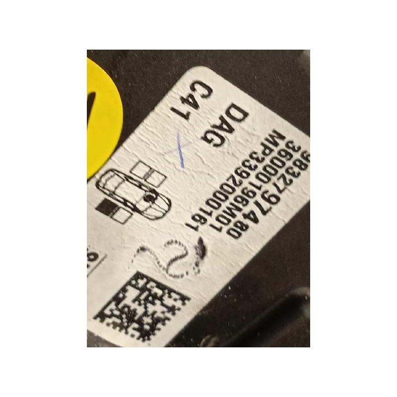 Recambio de cerradura puerta trasera derecha para citroën c4 iii 1.2 referencia OEM IAM 9832797480  