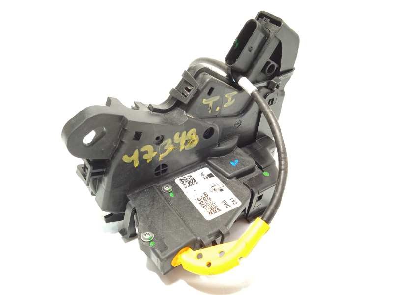 Recambio de cerradura puerta trasera izquierda para citroën c4 iii 1.2 referencia OEM IAM 9832797580  