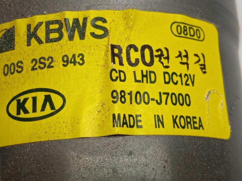 Recambio de motor limpia delantero para kia xceed 1.0 tgdi cat referencia OEM IAM 98100J7000  F00S2S2943