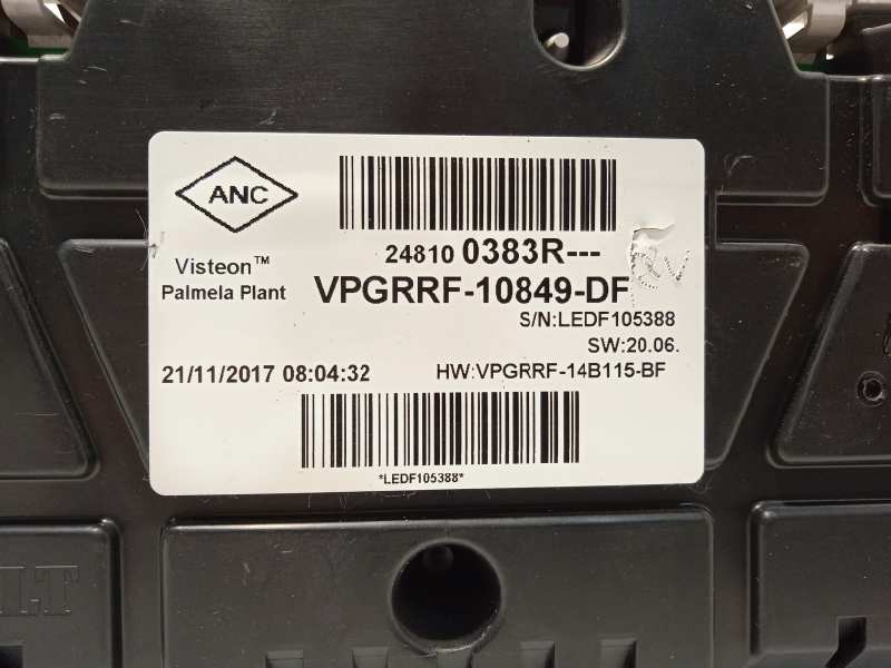 Recambio de cuadro instrumentos para renault clio iv 1.5 dci diesel fap referencia OEM IAM 248100383R  