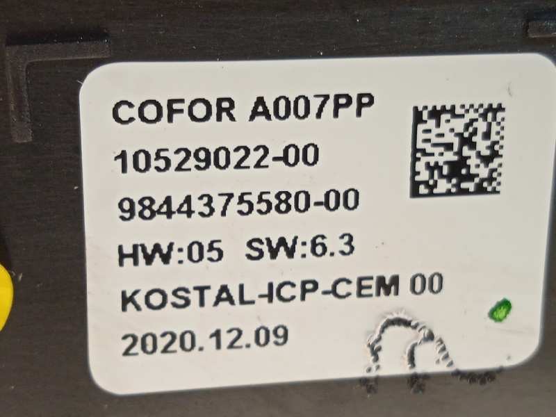 Recambio de mando climatizador para citroën c4 iii 1.2 referencia OEM IAM 9844375580  