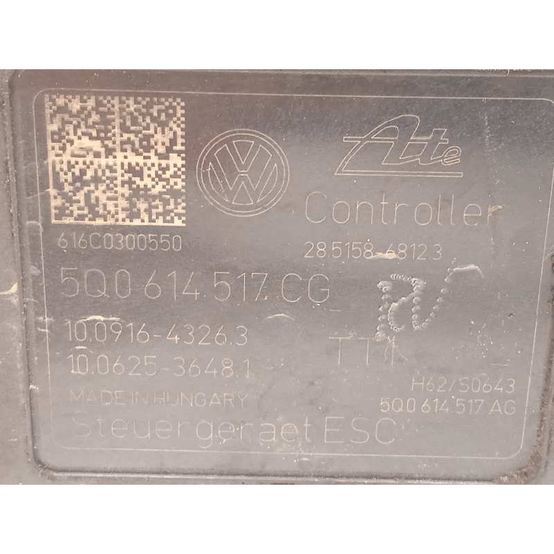 Recambio de abs para audi a3 (8vk) basic referencia OEM IAM 5Q0614517CG 28515862183 10022009984