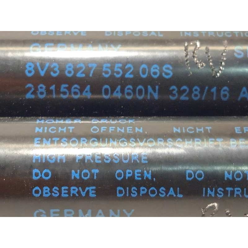 Recambio de amortiguadores maletero / porton para audi a3 (8vk) basic referencia OEM IAM 8V3827552  8V382755206S