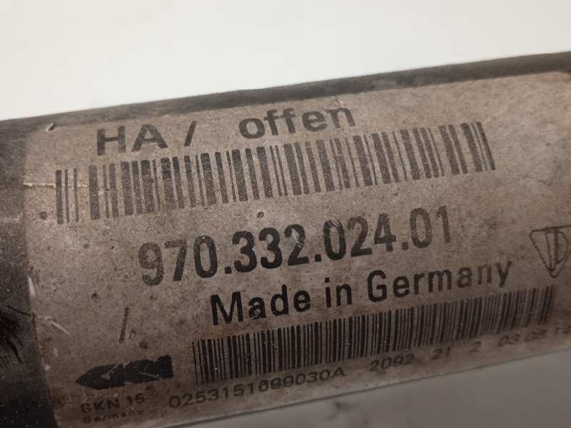 Recambio de transmision trasera derecha para porsche panamera gts referencia OEM IAM 97033202401  