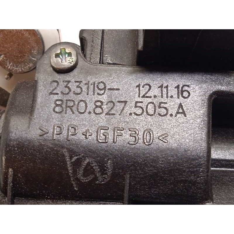 Recambio de cerradura maletero / porton para audi a3 (8vk) basic referencia OEM IAM 8R0827505A  