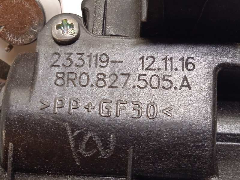 Recambio de cerradura maletero / porton para audi a3 (8vk) basic referencia OEM IAM 8R0827505A  