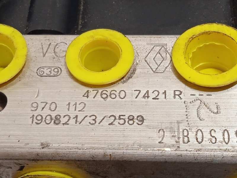 Recambio de abs para renault clio v intens referencia OEM IAM 476607421R 2265106627 970112
