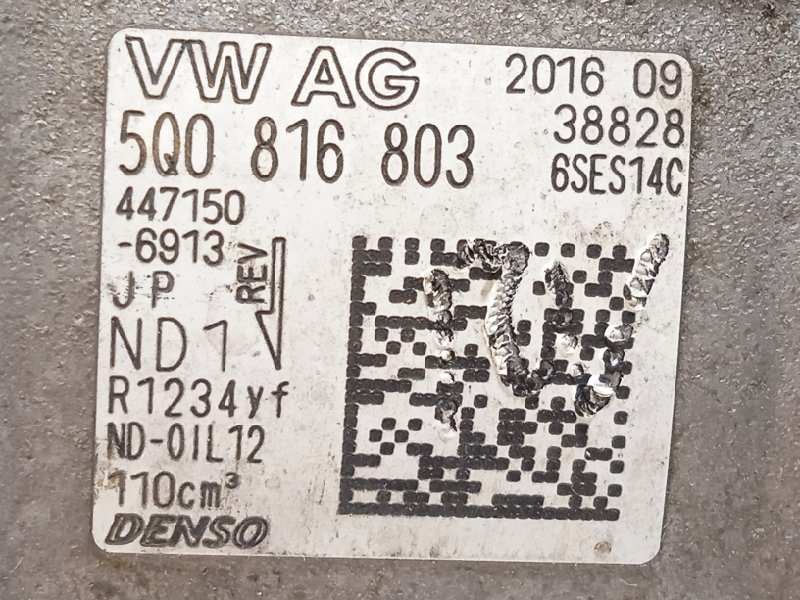 Recambio de compresor aire acondicionado para audi a3 (8vk) basic referencia OEM IAM 5Q0816803  4471506913