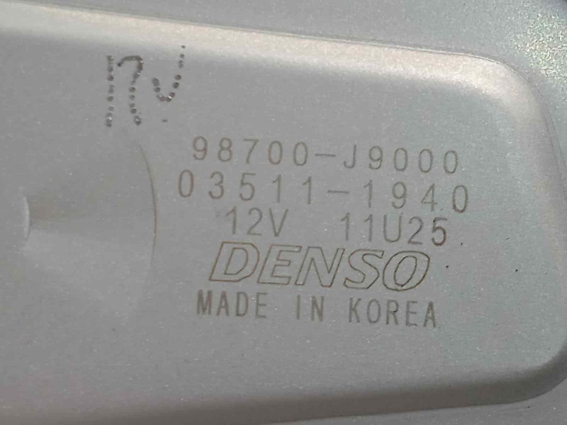 Recambio de motor limpia trasero para hyundai kona 1.0 tgdi cat referencia OEM IAM 98700J9000  035111940