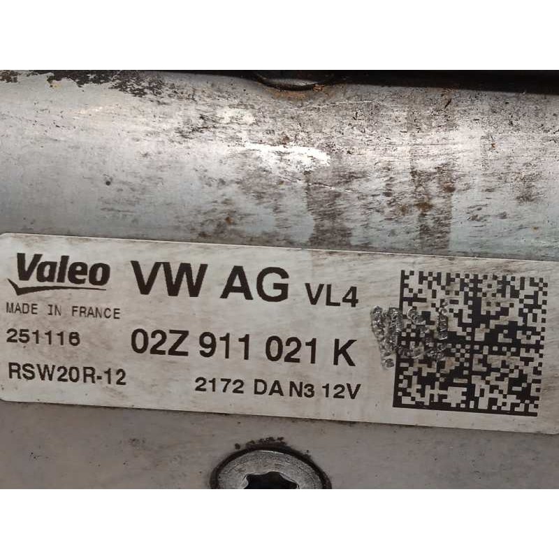 Recambio de motor arranque para audi a3 (8vk) basic referencia OEM IAM 02Z911021K  SRW20R12