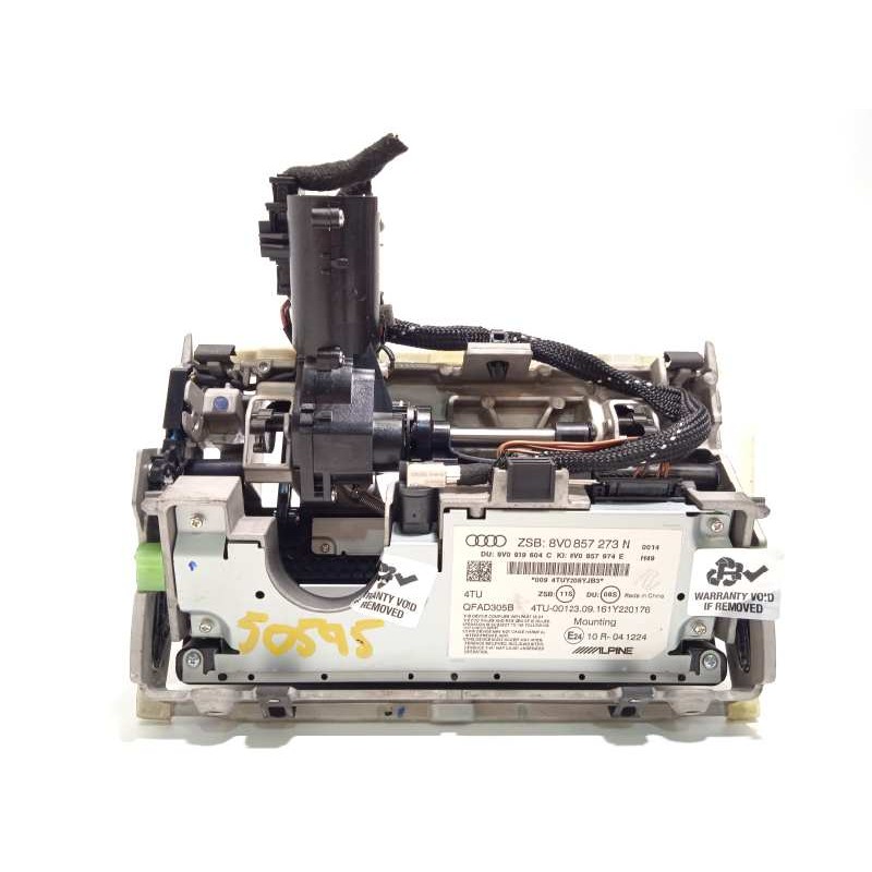 Recambio de pantalla multifuncion para audi a3 (8vk) basic referencia OEM IAM 8V0857273N  8V0857273N6PS