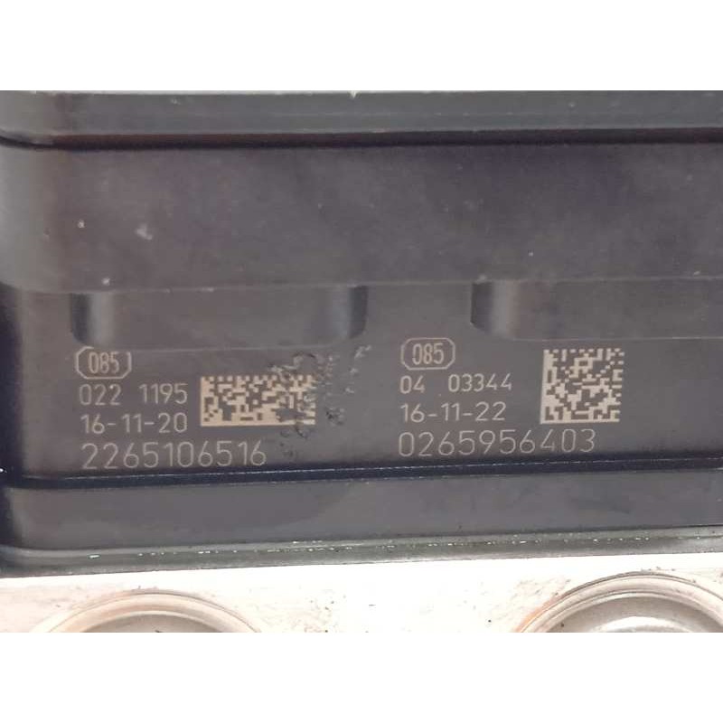 Recambio de abs para renault kangoo kw basico referencia OEM IAM 476602079R 2265106516 269790