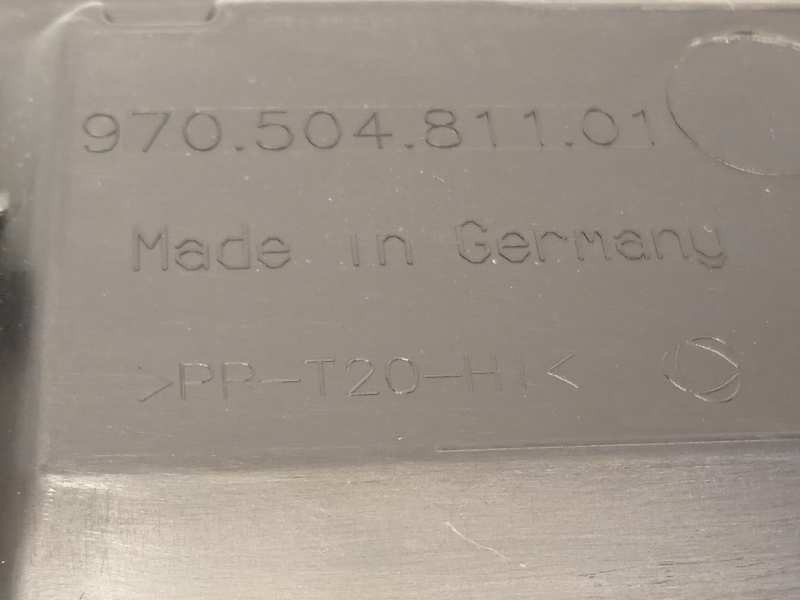 Recambio de embellecedor para porsche panamera 4 s referencia OEM IAM 97050481101  