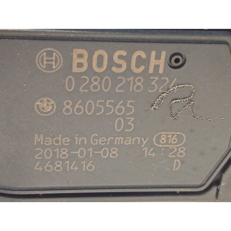 Recambio de caudalimetro para bmw serie x3 (g01) m40i referencia OEM IAM 8605565 13628605565 0280218324