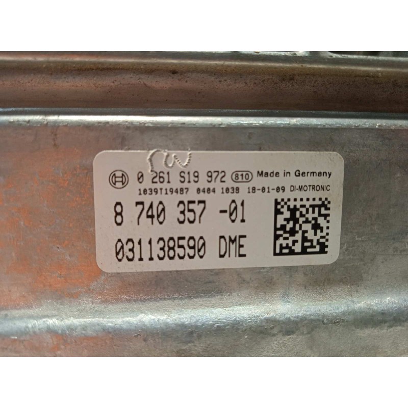 Recambio de centralita motor uce para bmw serie x3 (g01) m40i referencia OEM IAM 8740357  0261S19972