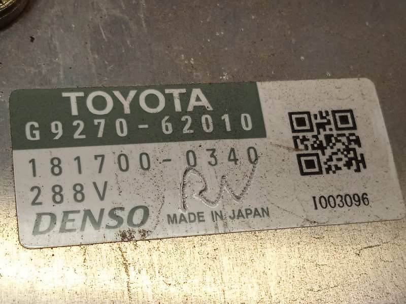 Recambio de convertidor potencia para lexus rx (agl20) 450h referencia OEM IAM G92A048190 G927062010 G92A048240