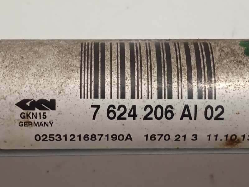 Recambio de transmision trasera derecha para bmw serie 1 lim. (f21) 116d efficientdynamics edition referencia OEM IAM 7624206  